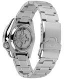 Seiko 5 Sports Checker Flag Special Edition Black Dial Silver Steel Strap Watch For Men - SRPK67K1